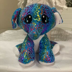 Fiesta Multicolor Elephant Stuffed Animal